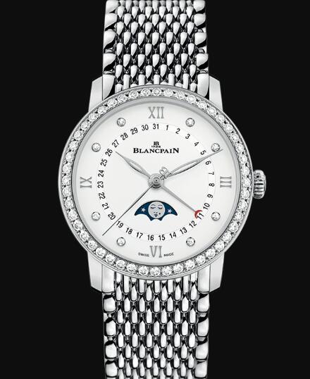 Blancpain Villeret Watch Review Quantième Phase de Lune Replica Watch 6126 4628 MMB